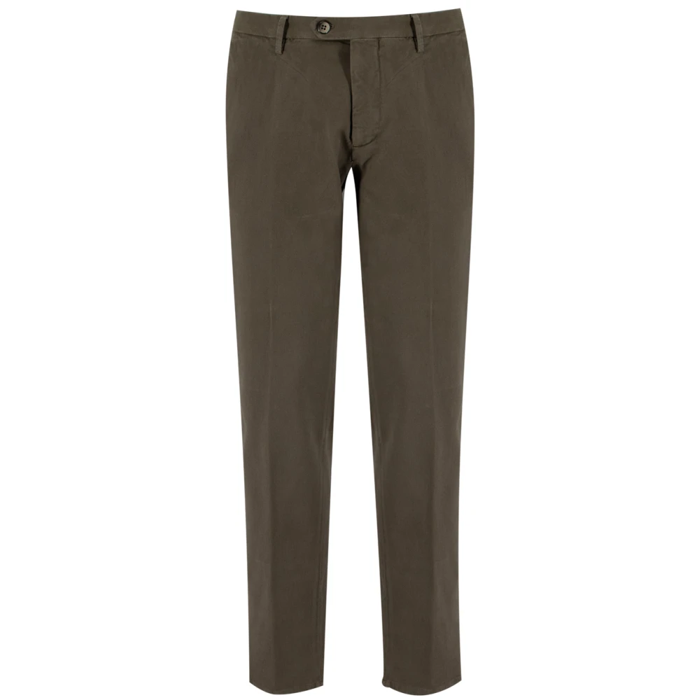 Michael Coal Slim Fit Capri Broek Beige Heren