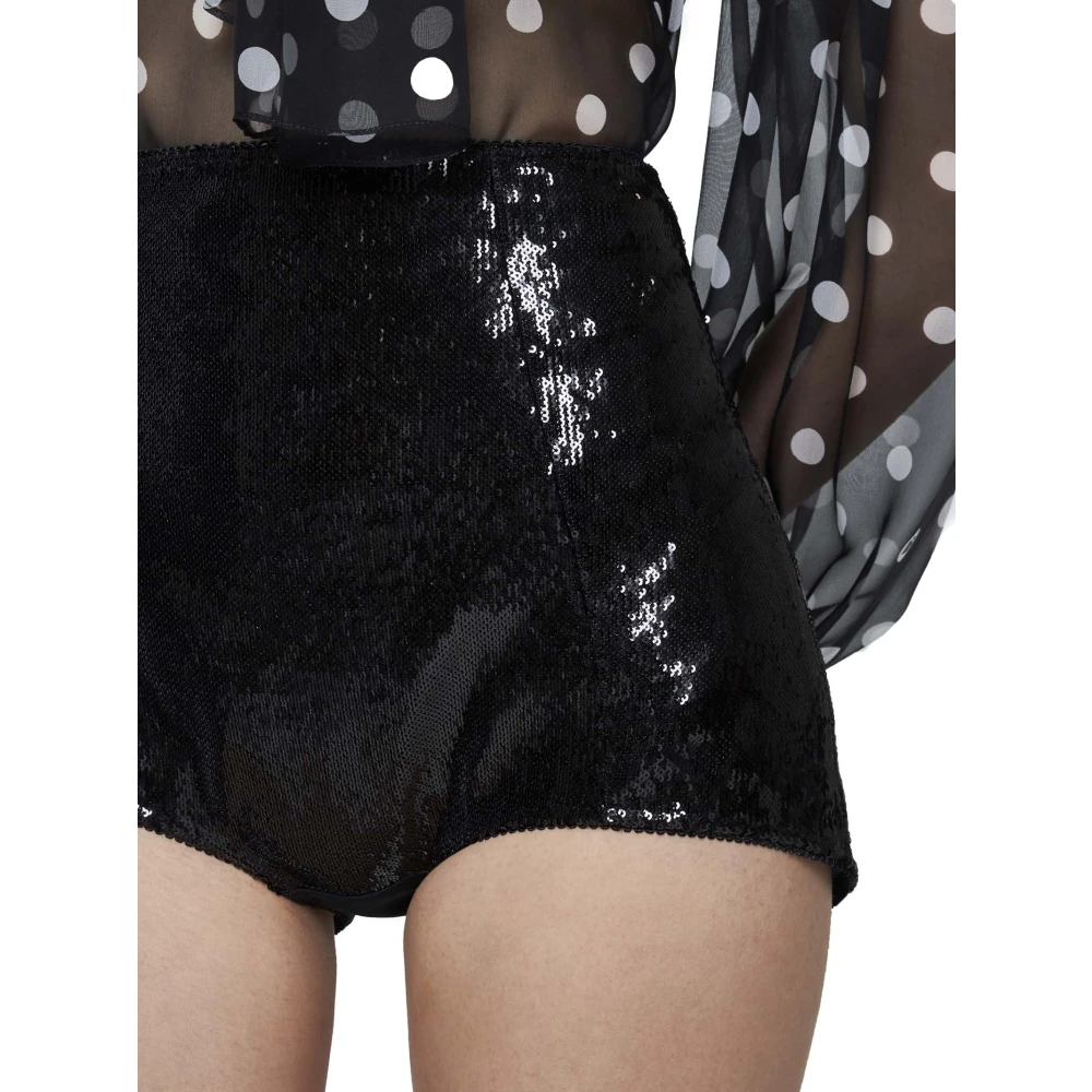 Dolce & Gabbana Zwarte Shorts voor Heren Black Dames