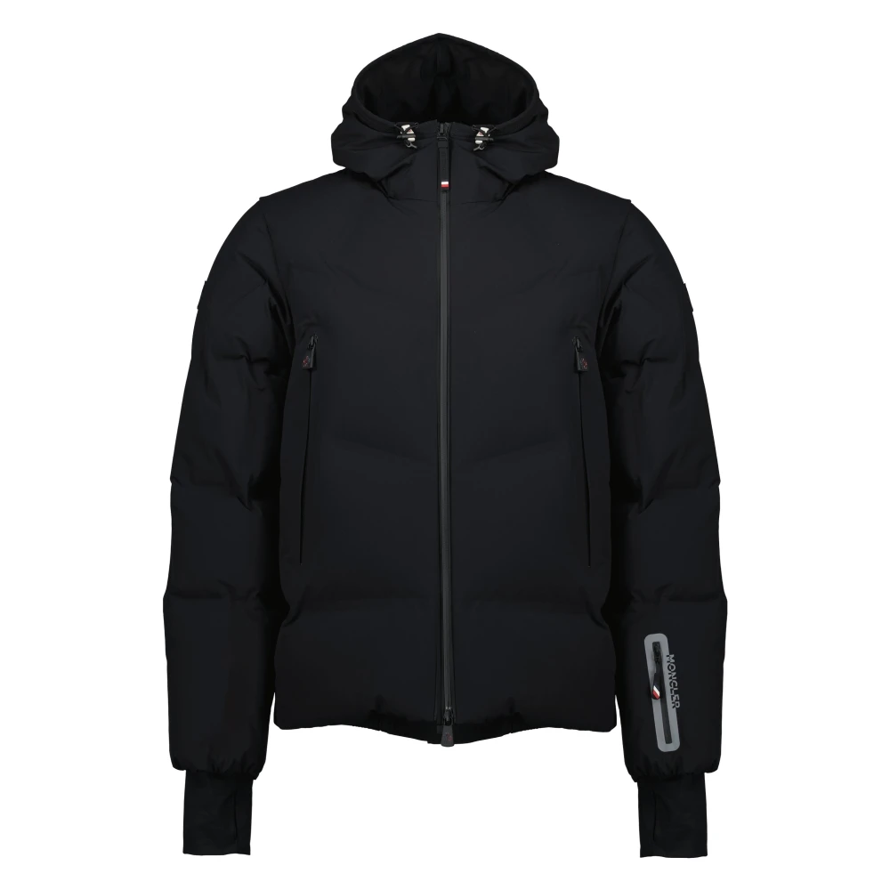 Moncler Men's Black Winter Jackets, M, Angren Down Jacket