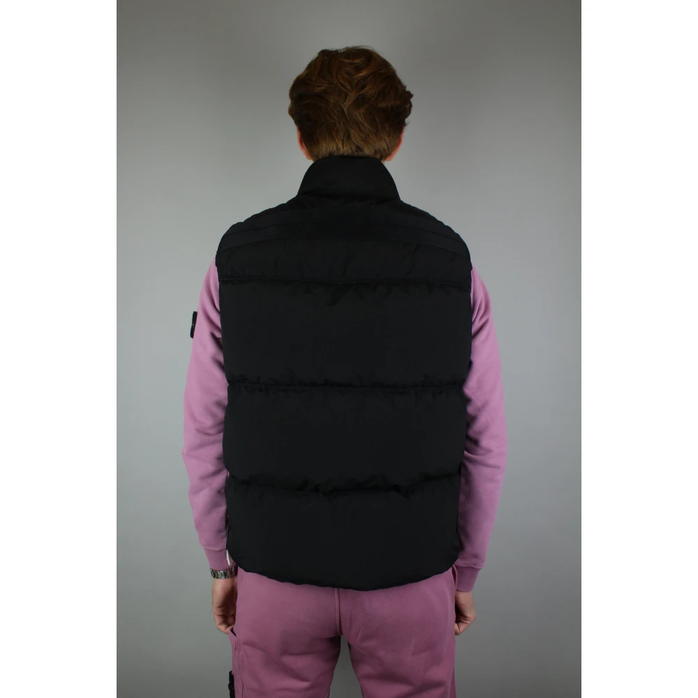 Stone Island Nylon Body Vest Black Heren
