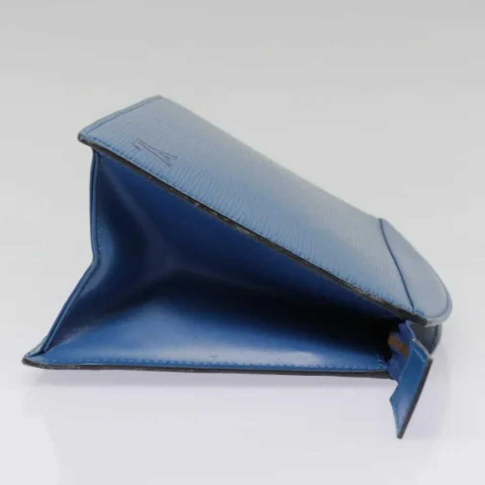 Louis Vuitton Vintage Pre-owned Leather louis-vuitton-bags Blue Dames
