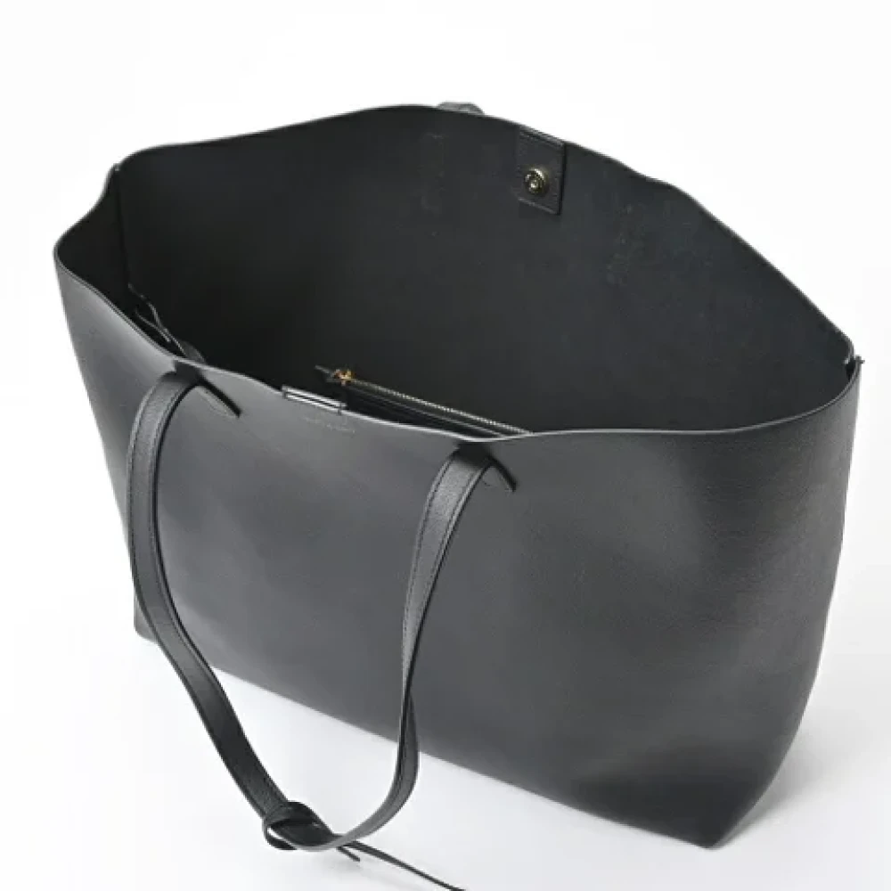 Yves Saint Laurent Vintage Pre-owned Leather totes Black Dames