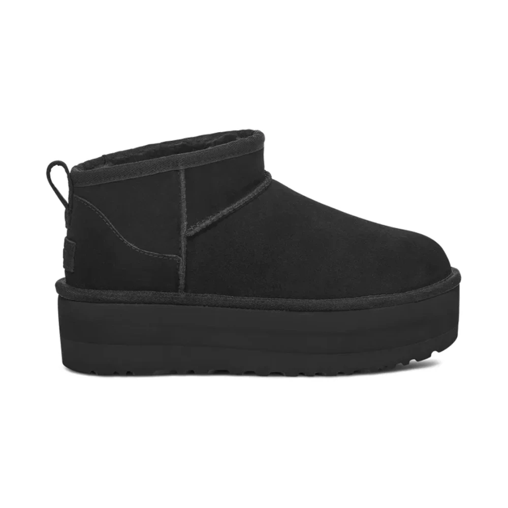 Ugg Donna Nero Classic Ultra Mini Platform Boot