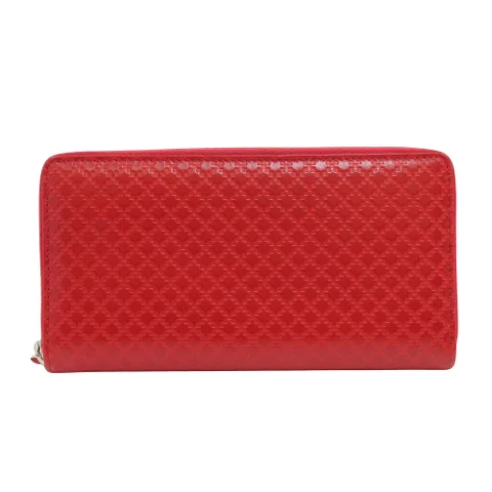 Gucci Vintage Pre-owned Leather wallets Red Dames