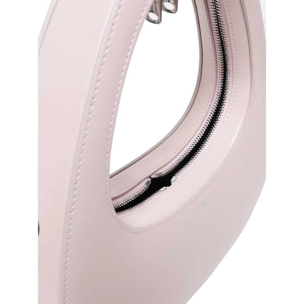 Coperni Roze Baguette Tas met Dubbele Rits Pink Dames