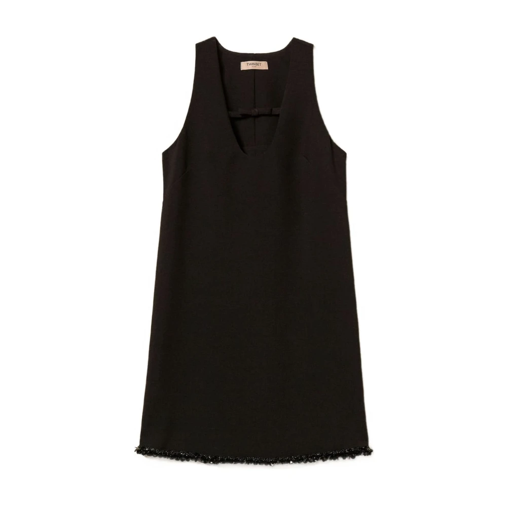 Twinset Black Dress Set - Female - Short Dresses - M - Dresses