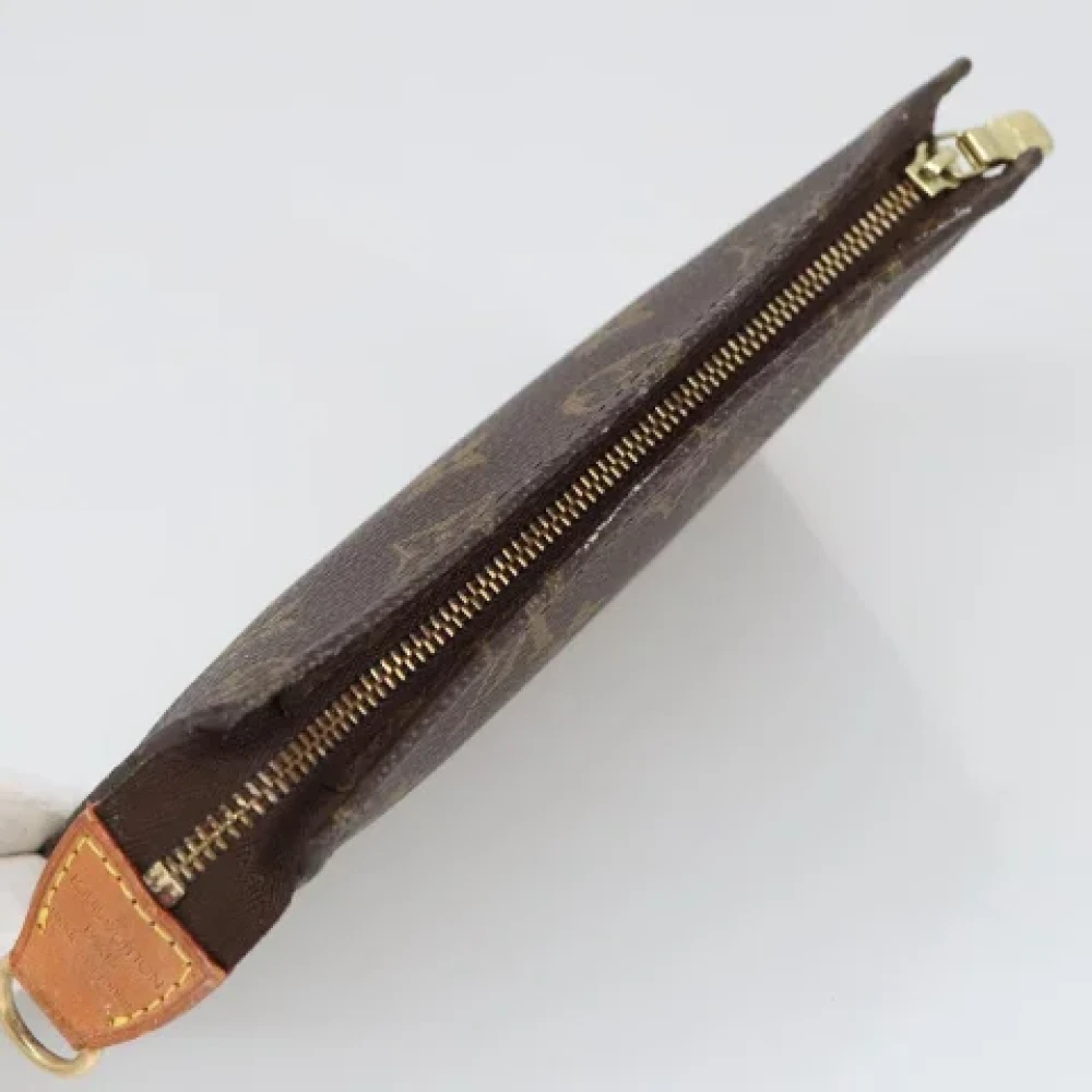 Louis Vuitton Vintage Pre-owned Canvas pouches Brown Dames
