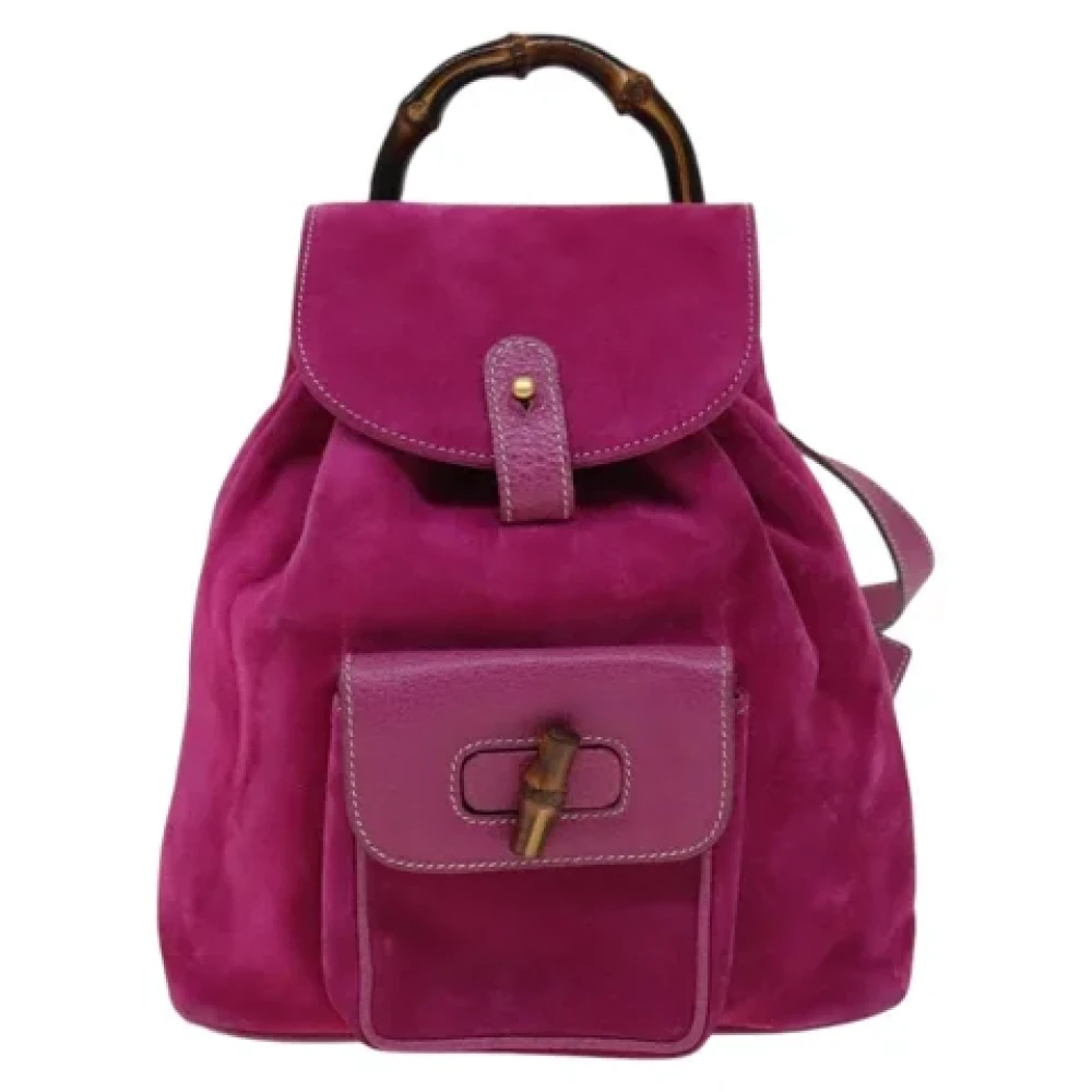 Pre-owned > Pre-owned Bags > Pre-owned Backpacks - - Gucci Vintage - Modalova