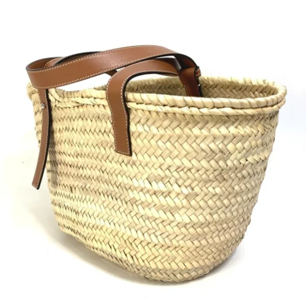 Loewe Pre-owned Fabric shoulder-bags Beige Dames