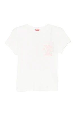 Cartoon Outlined Em T-Shirt