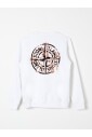pull-blanc-enfants-col-rond