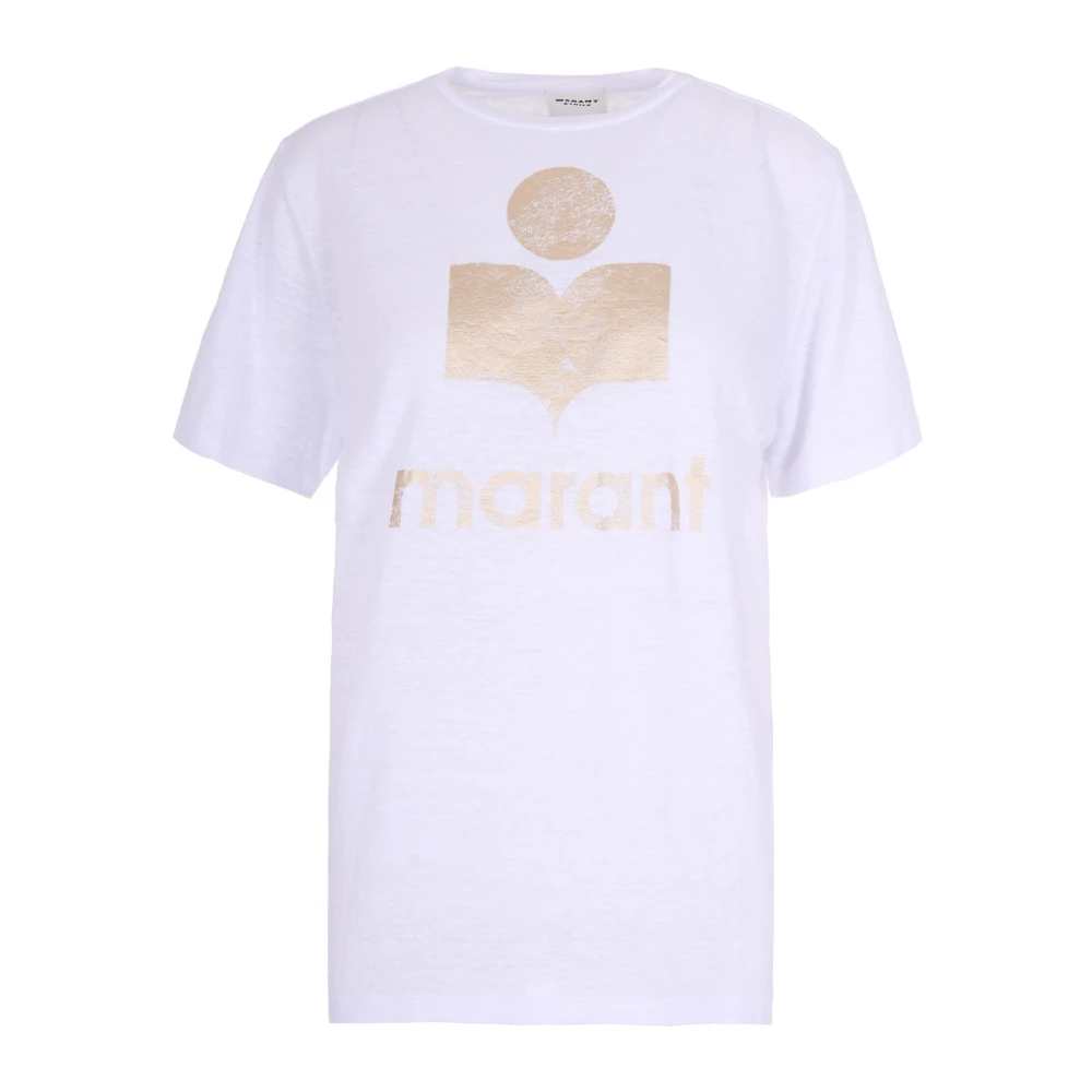 Marant Étoile Women's White T-Shirts, Xs, Zewel T-Shirt