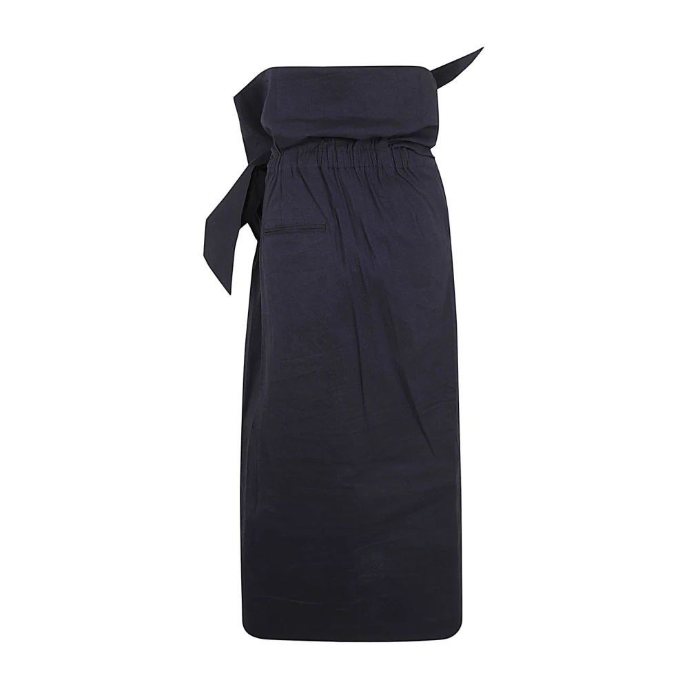 Issey Miyake Midnight Navy Enclothe Rok Blue Dames