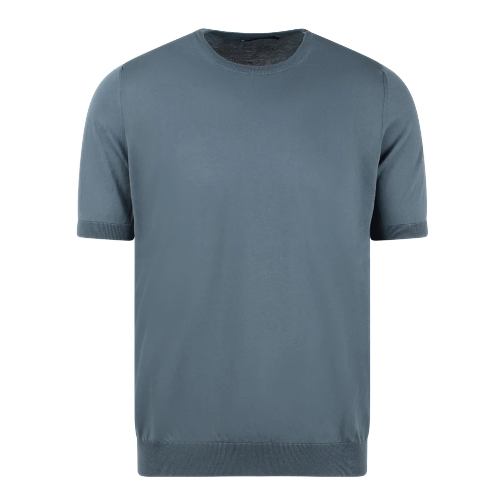 Tagliatore T-Shirts Blue Heren