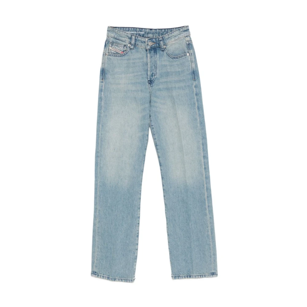 Diesel Mujer Azul - Vaqueros Rectos - Jeans - W25 - Vaqueros Rectos