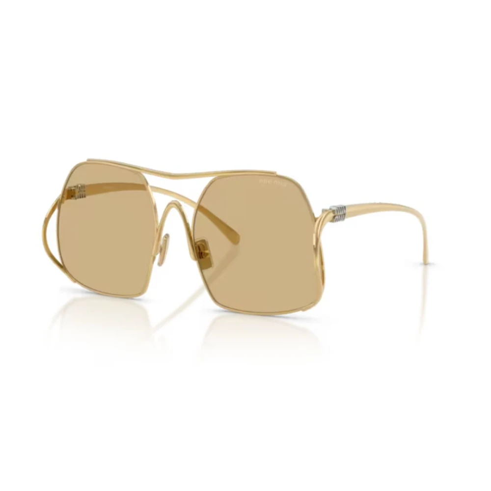 Miu Miu Unisex Yellow 0Mu A55s - Sunglasses - 57 Mm - Accessories