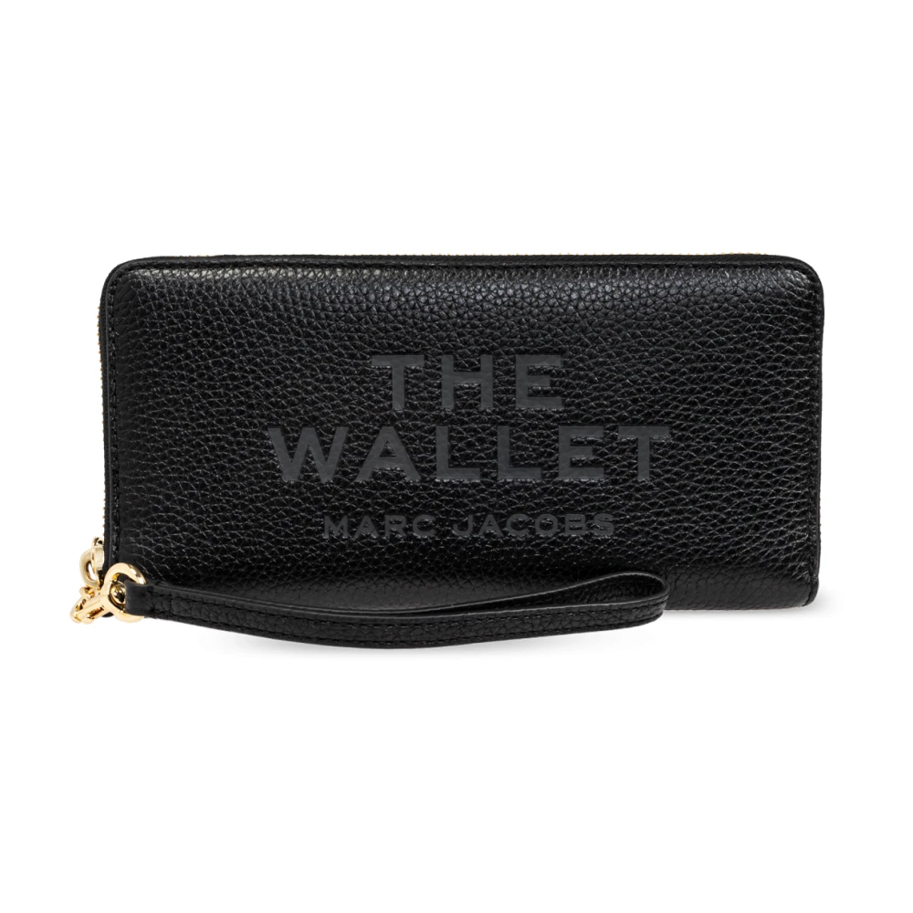 Marc Jacobs Portemonnee met logo Black Dames