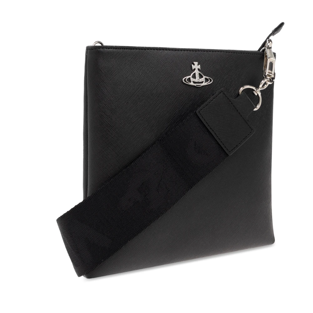 Vivienne Westwood Schoudertas Squire Square Black Unisex