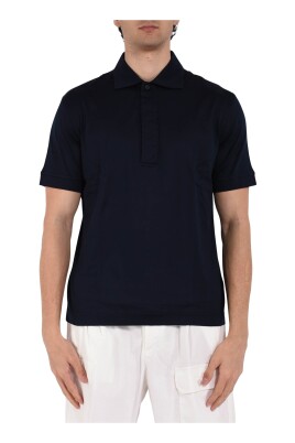 cotton-polo-with-buttoned-collar