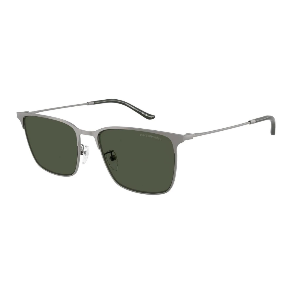 Emporio Armani Herren Grau Stylische Sonnenbrille Für Männer
