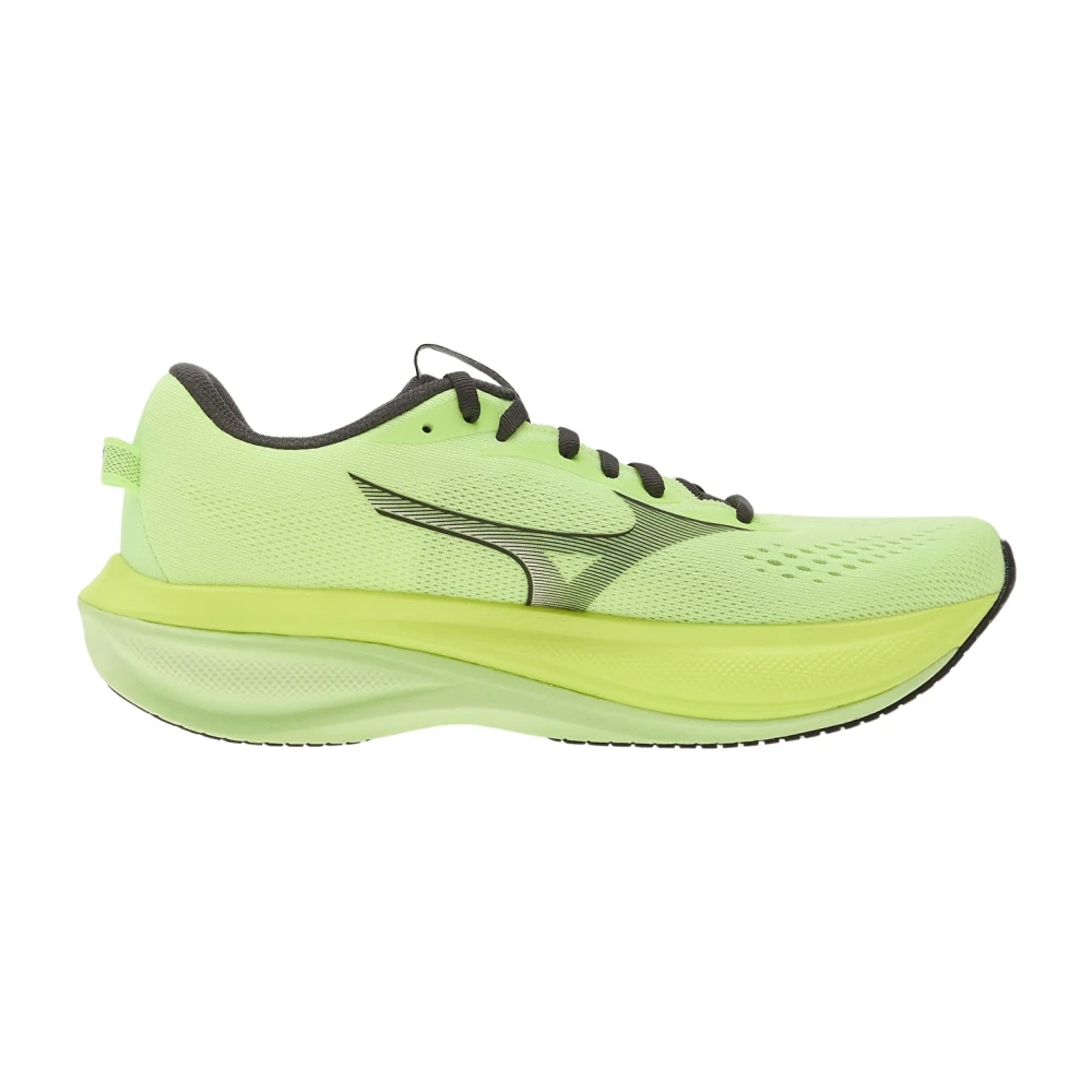 Mizuno Yellow Running Shoes, Male, 9 Uk, Wave Rider 30