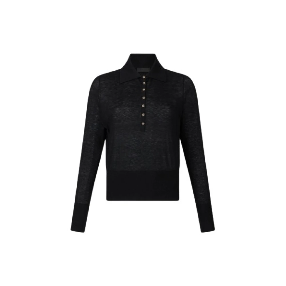 Liu Jo Donna Nero Maglie, Xl, New,