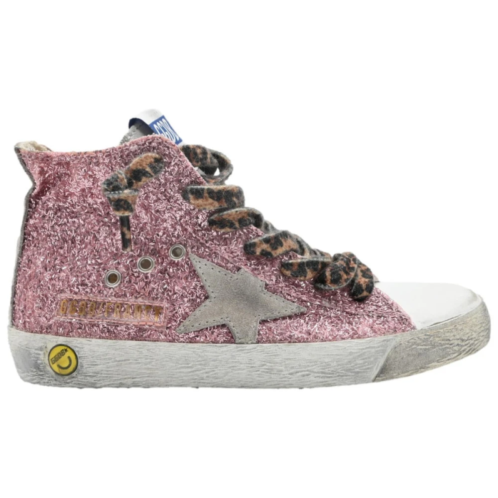 Golden Goose Rose Glitter Sneakers Multicolor, Flicka