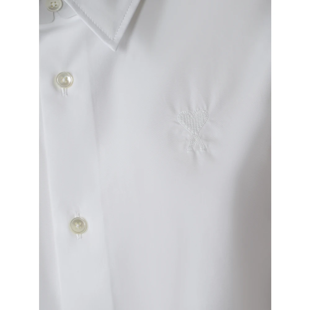 Ami Paris Klassiek Wit Overhemd White Dames