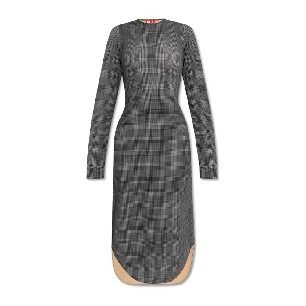 Diesel Mujer Gris Vestidos, Talla: M