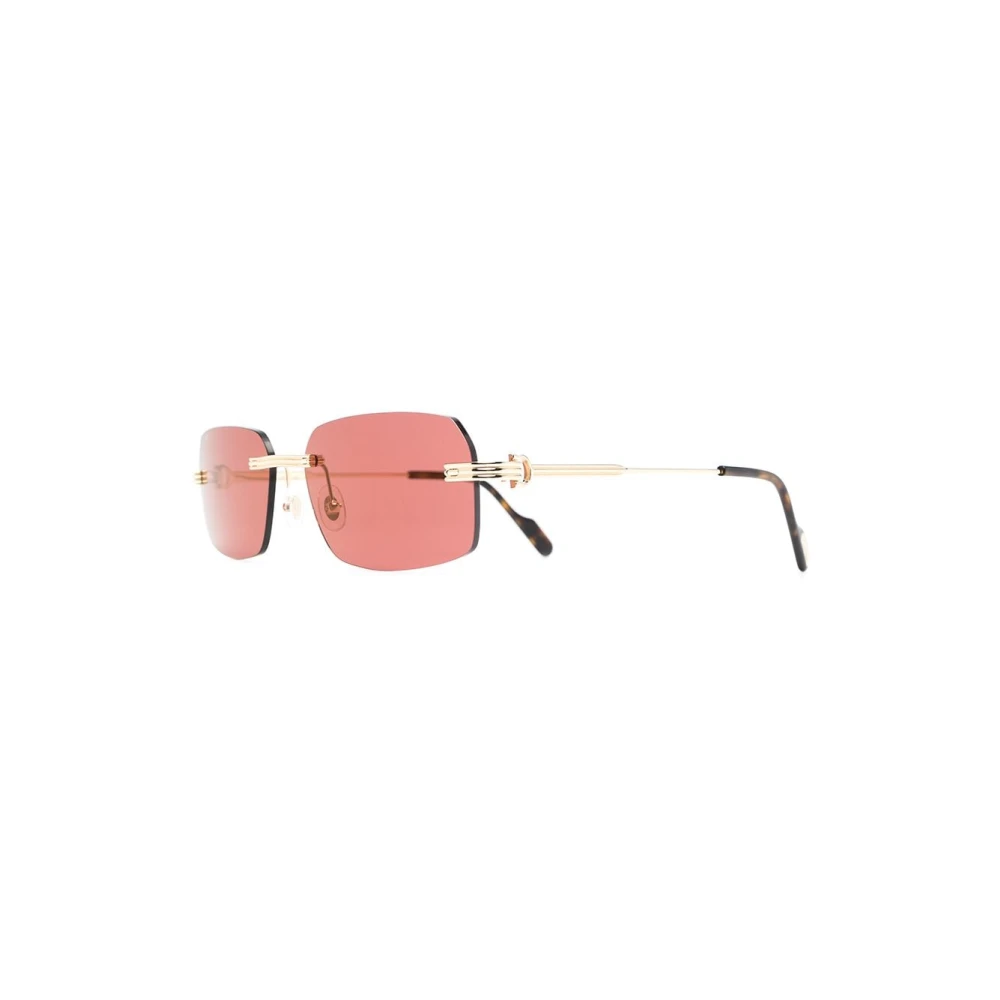 Cartier Men's Yellow Sunglasses, 58 Mm, Première Sunglasses