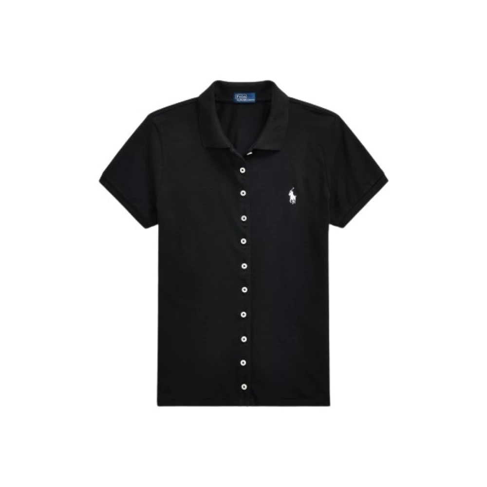 Polo Ralph Lauren Polo met korte mouwen Black Dames