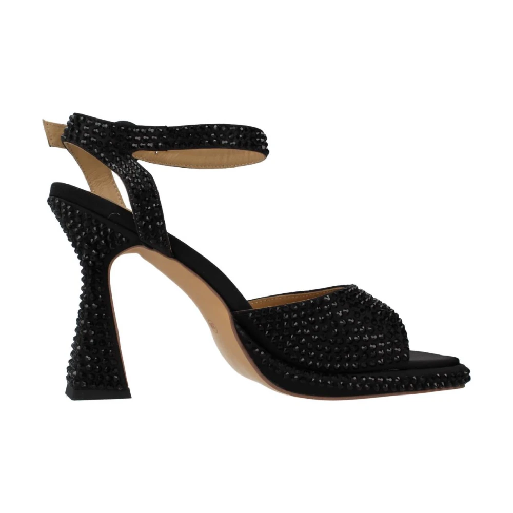 Alma en Pena High Heel Sandals Black Dames