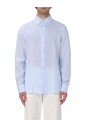chemise-decontractee-en-lin-bleu