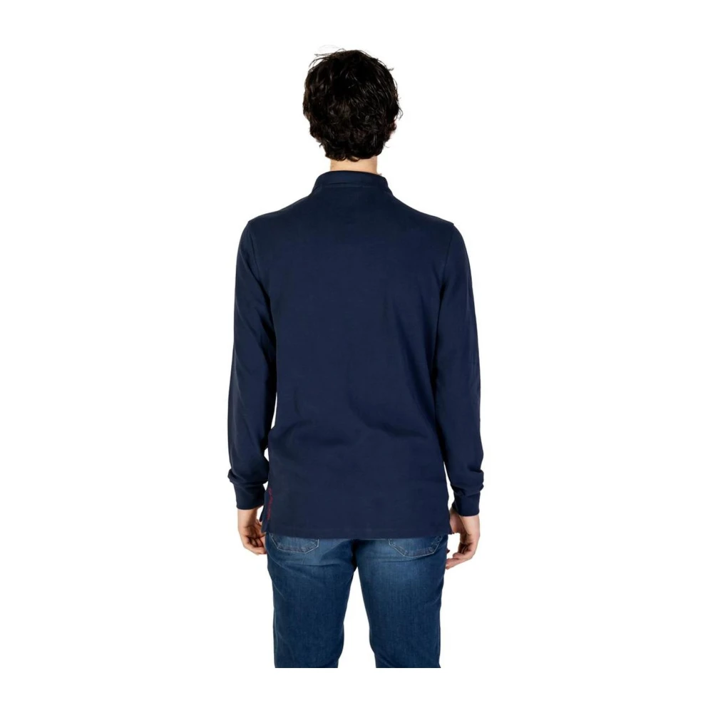 U.s. Polo Assn. Katoenen Crew Neck T-Shirt Blue Heren