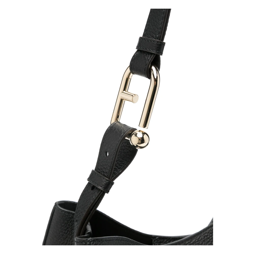Furla Nuvola Bucket Tas Black Dames