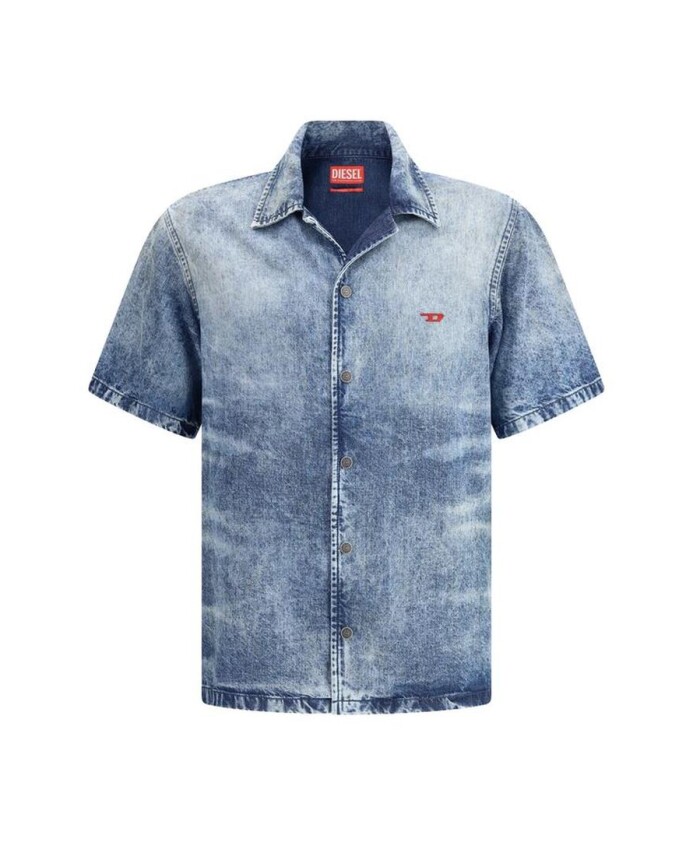 distressed-denim-cuban-collar-shirt