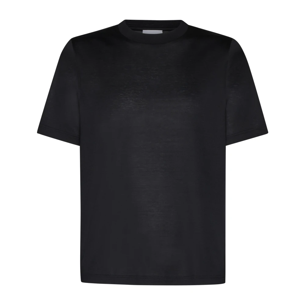D4.0 Zwarte T-shirts en Polos Black Heren