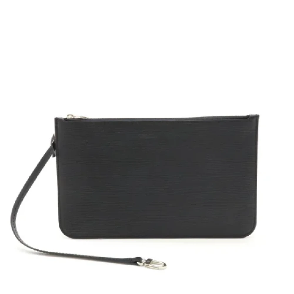 Louis Vuitton Vintage Pre-owned Leather shoulder-bags Black Dames