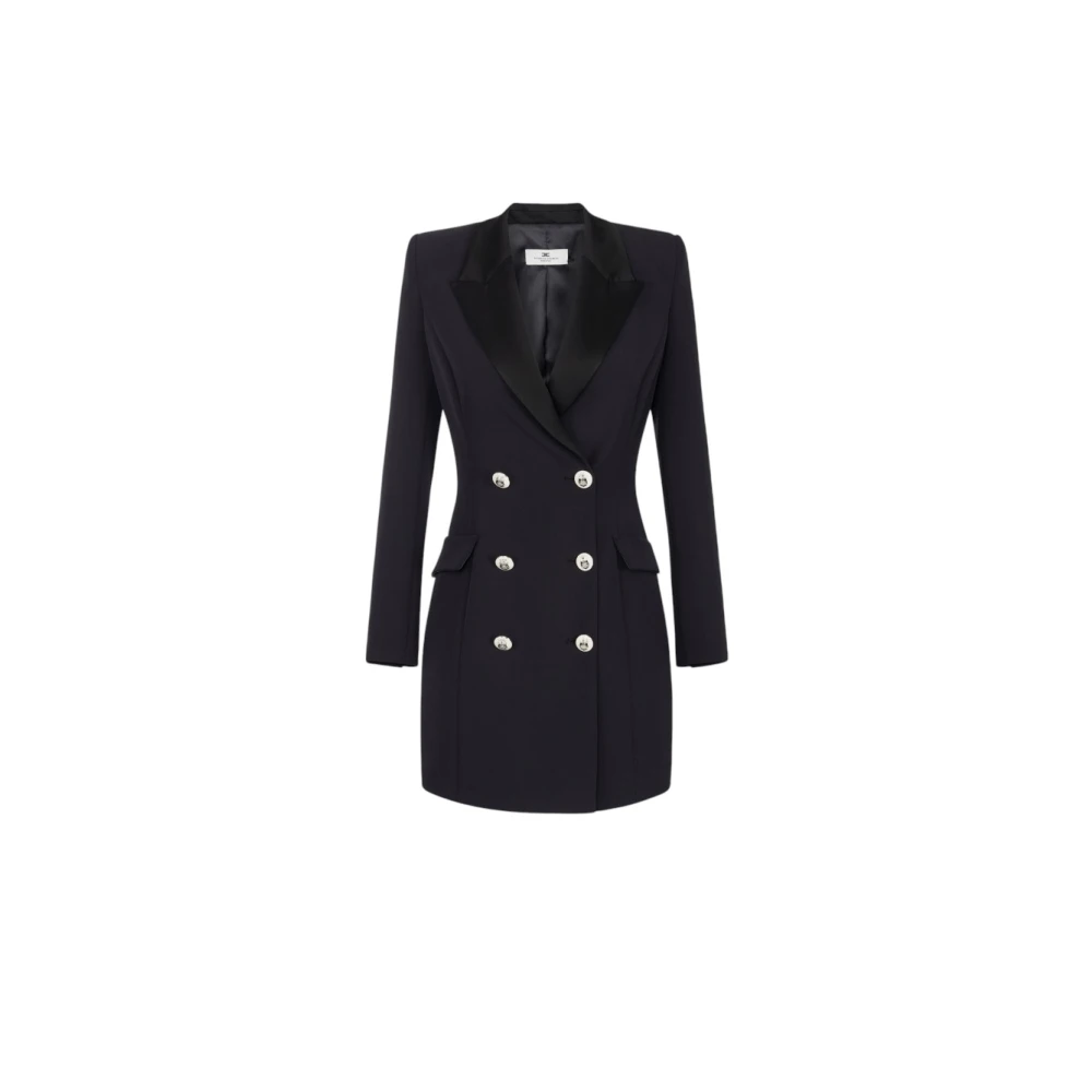 Elisabetta Franchi Elegante Jurk voor Speciale Gelegenheden Black Dames