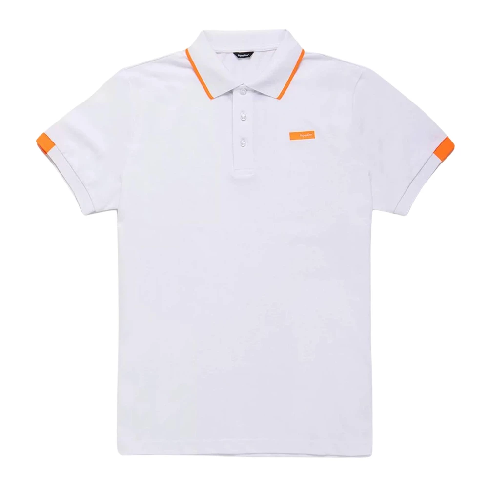 RefrigiWear Polo Shirts White, Herr