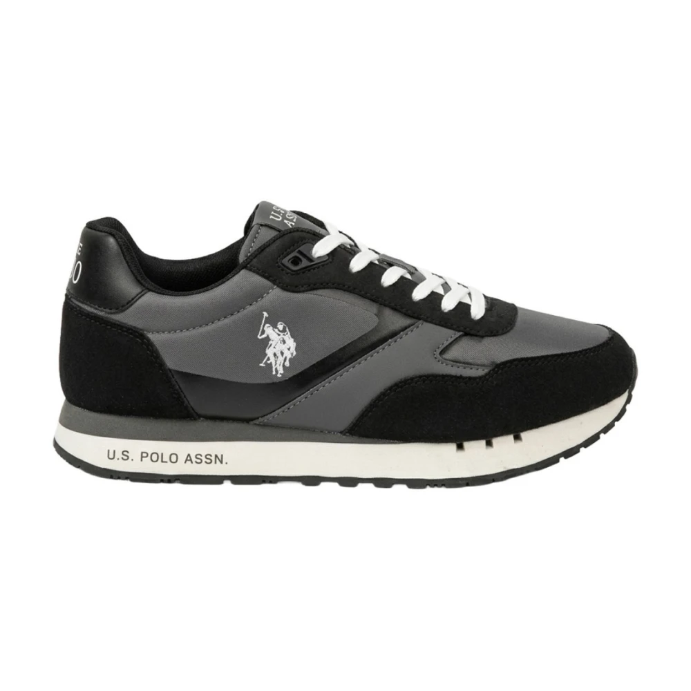 U.s. Polo Assn. Uomo Nero Scarpe, 43 Eu, New,