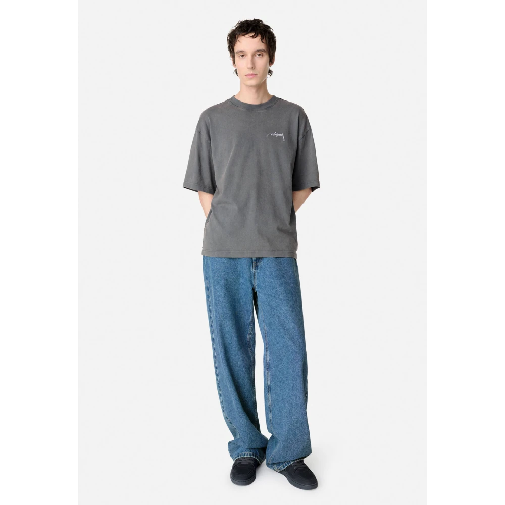 Axel Arigato Eer Wahed T-shirt Gray Heren