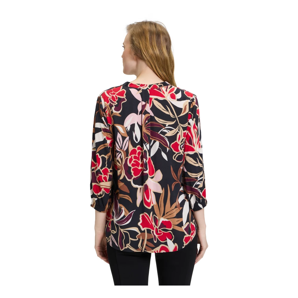Betty Barclay Gedrukte Staande Kraag Tuniek Multicolor Dames