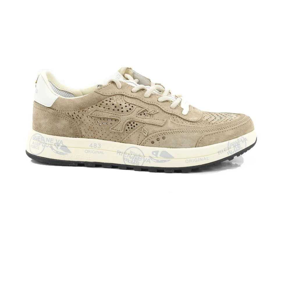 Premiata Men's Beige Trainers - Sneakers - 8 Uk - Shoes