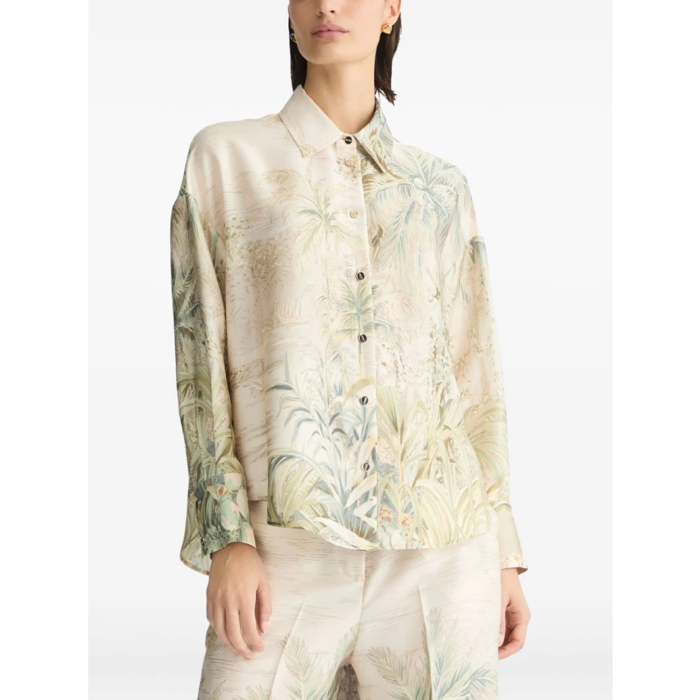 Liu Jo Groene shirts voor vrouwen Multicolor Dames