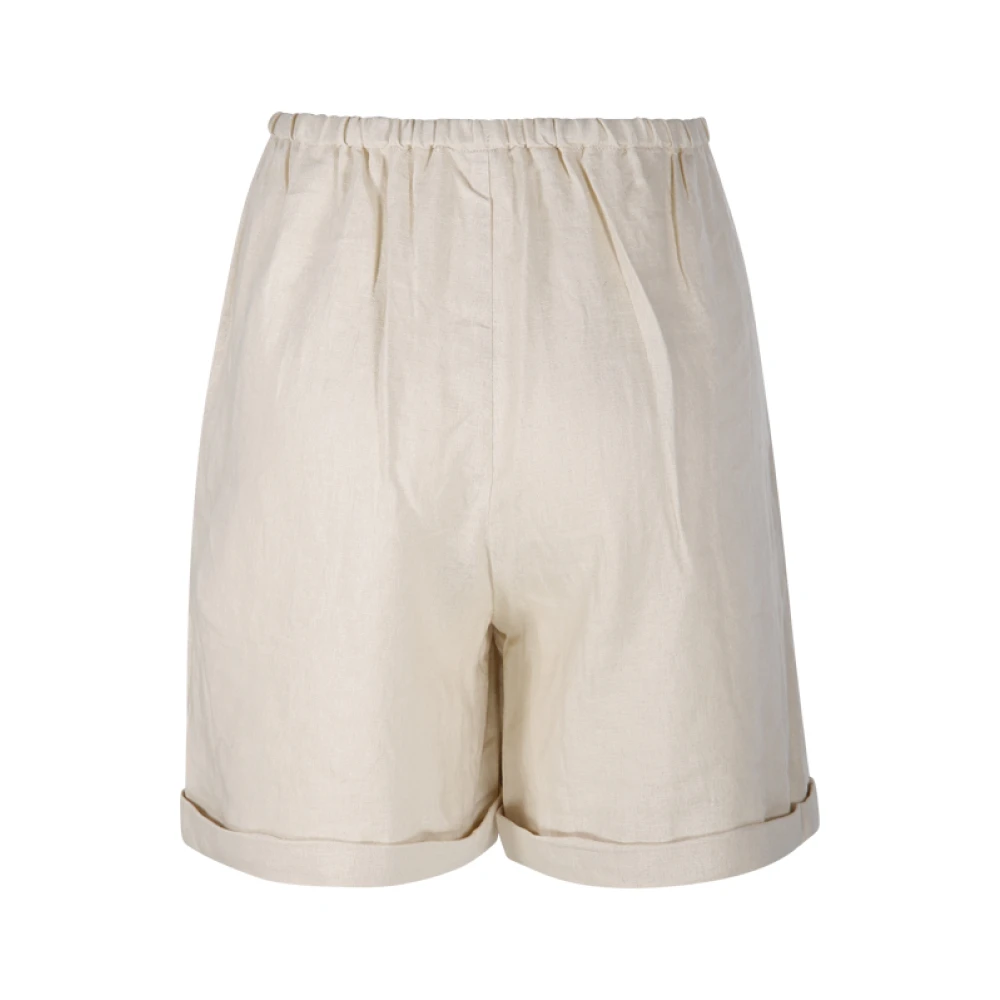 By Malene Birger Houten Josea Dames Shorts By Herenne Birger White Dames