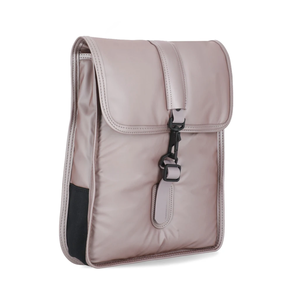 Rains Roze Waterdichte Stoffen Rugzak Vrouw Pink Dames