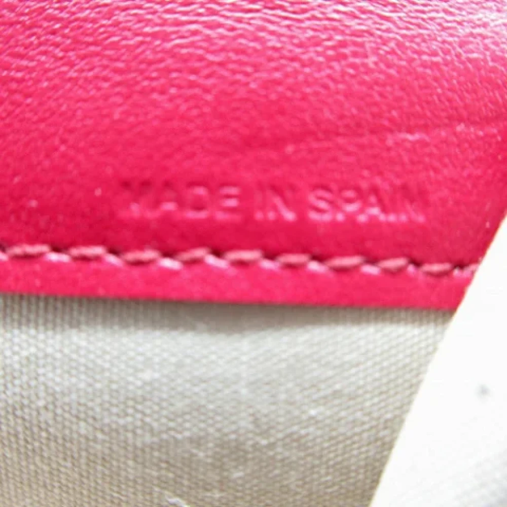 Chloé Pre-owned Leather wallets Pink Dames