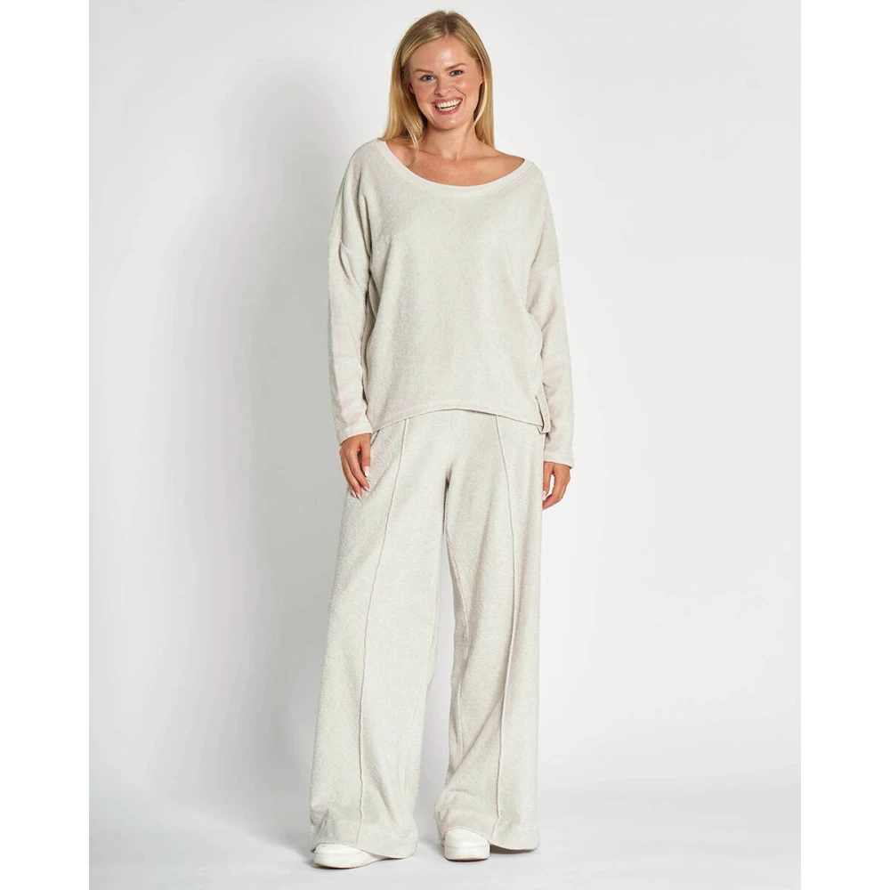 Zhrill Stijlvolle Pullover voor Vrouwen Gray Dames