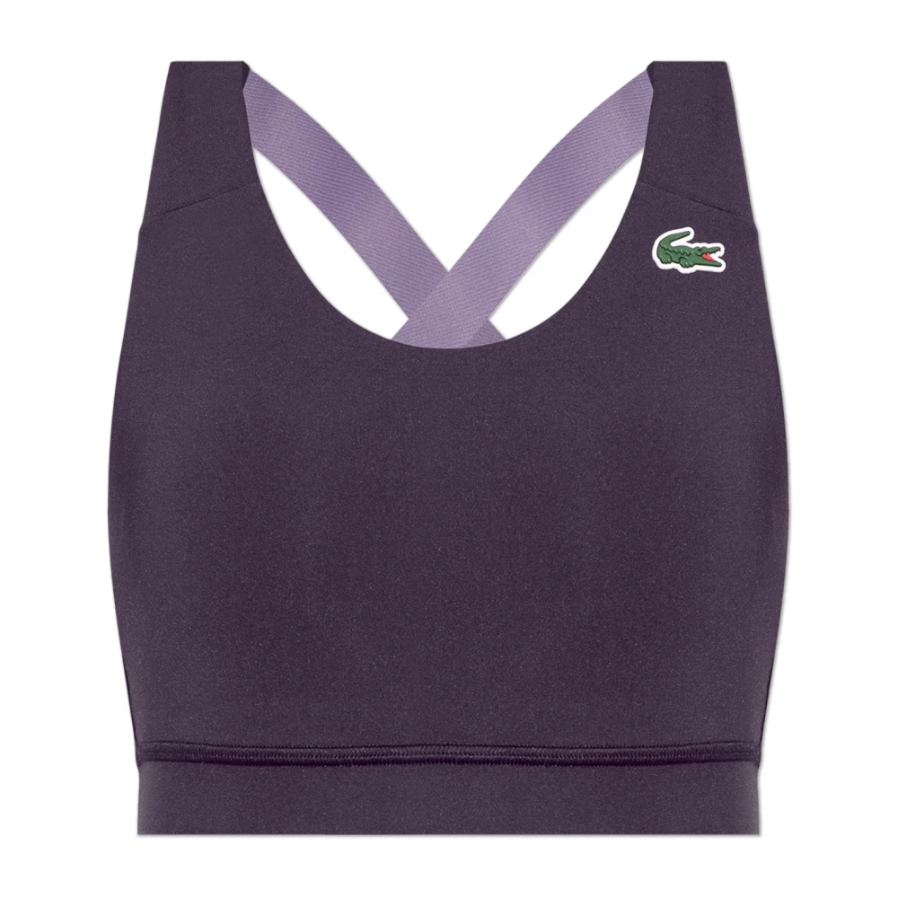 Lacoste Sportbeha Purple Dames